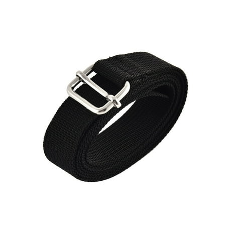Strap Belt Loop - Travel Metal Loop Nylon Adjustable Suitcase Luggage Strap Belt Black 2.5 x 150cm