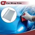 thumbnail image 2 of Película protectora de envoltura de carbono tono plateado de Unique Bargains 1.3ft x 5ft cubierta de vinilo exterior e interior 5.5mil 1 Pc universal, 2 of 7