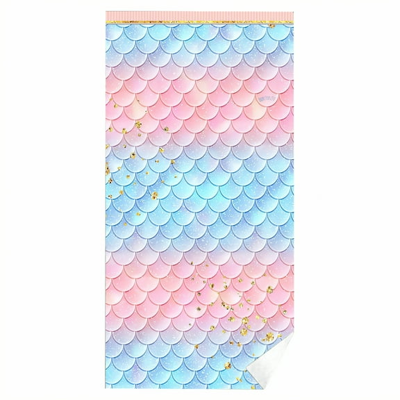 AUQ Beach Towels,Fine Pattern Large Beach Towel,Polyester Composite Quick Dry Beach Towel,Style1,62"x31"