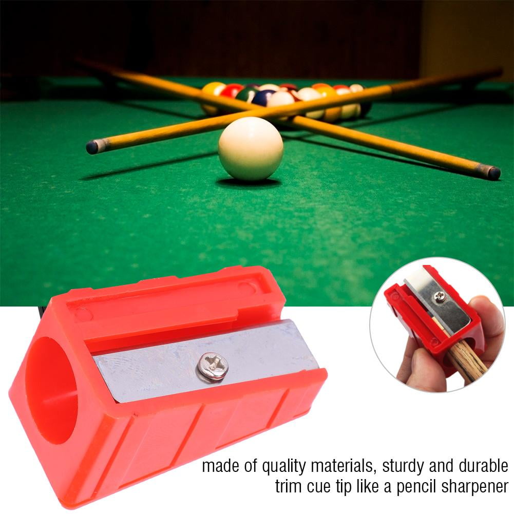 3pcs Portable Mini Billiard Stick Tip Trimmer Shaper Tapper Repair Tool Accessory Fishlor Stick Tip Trimmer
