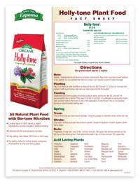 Espoma Organic Holly-tone for Evergreen & Azalea Plant Food, 4-3-4 Fertilizer, 27 lb.