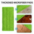 thumbnail image 6 of Reusable Mop Pads Wet Mops, Wet Pads Refills Reusable Microfiber Mop Pads Washable Mop Refill Pads Wet Pads Cleaning under $5, 6 of 7