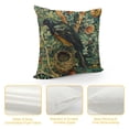 thumbnail image 4 of Orinice  William Forest Raven On Acanthus Leaves Blue Green Floral 12 Morris Throw Pillow Covers  Aesthetic Pillow Decorative Pillowcase Home Decor Living Room Cushion Case Bed Sofa Couch, 4 of 5