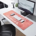 thumbnail image 2 of XXL Desk Pad & Pink Mouse Pad for Comfortable Work – 31.5x11.8 inches Desk Mat with 3 Levels, Perfect for Computer Keyboards and Home Office Use, 2 of 7