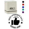 thumbnail image 1 of Printtoo Personalized Teachers Stamp Good Job! Teachers Name Self-Inking Rubber Stamp Appreciation Message For School Classroom & Homework Supplies,Black - 30 x 30 mm, 1 of 6
