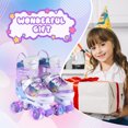 thumbnail image 3 of 4 Size Adjustable Light Roller Skates for Boys Girls Toddlers Beginners, 3 of 5