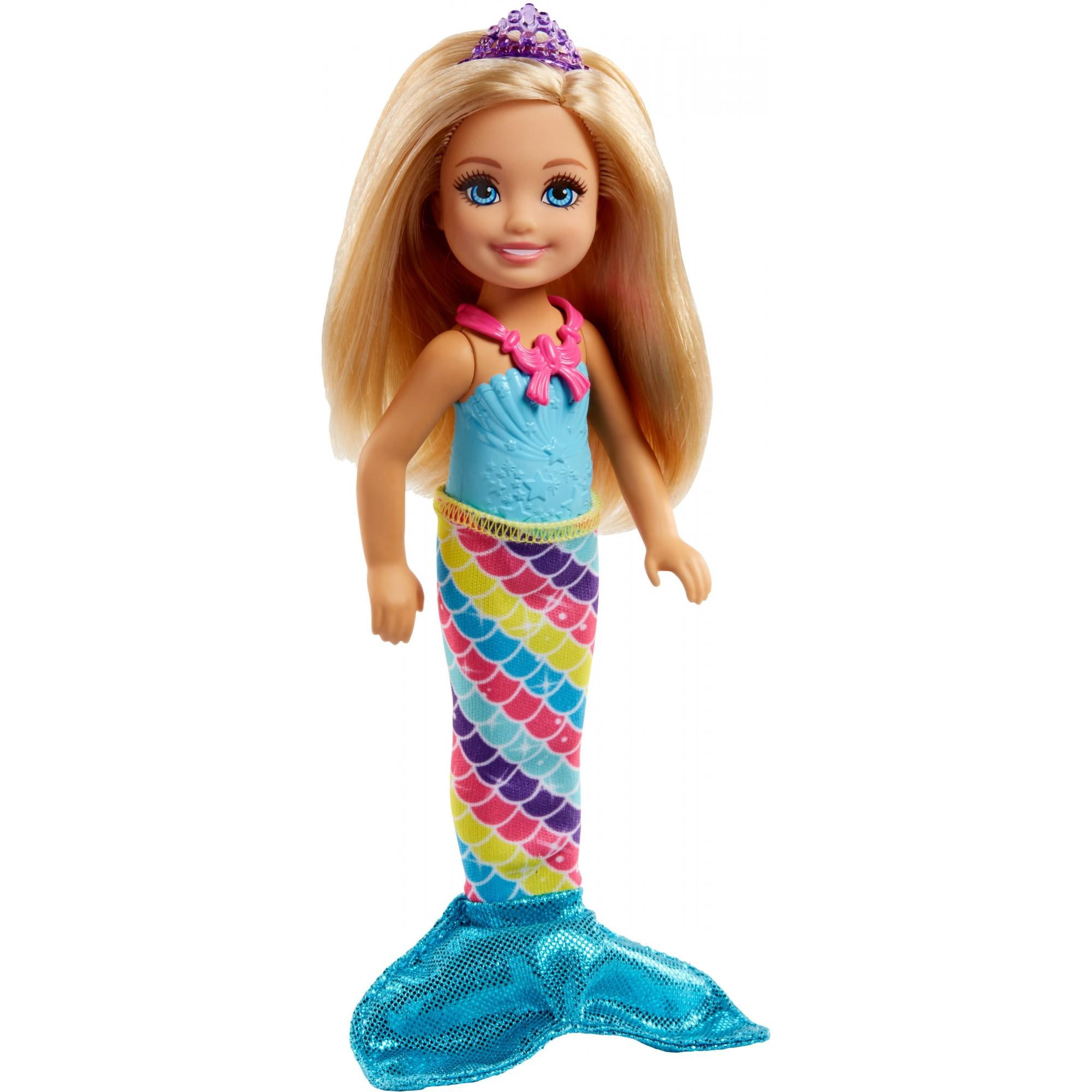 barbie rainbow cove chelsea dress up