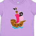 thumbnail image 4 of Inktastic Pirate Ship Girls Toddler T-Shirt, 4 of 5