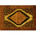 thumbnail image 1 of Ahgly Company Indoor Rectangle Persian Yellow Traditional Area Rugs, 5' x 8', 1 of 4