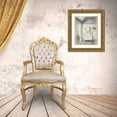 thumbnail image 3 of Vassileva, Silvia 20x24 Gold Ornate Wood Framed with Double Matting Museum Art Print Titled - Attic Bathroom I Gray Wood, 3 of 4