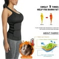 thumbnail image 4 of COMFREE Women's Sauna Suit Sweat Tank Top for Weight Loss Waist Trainer Corset Vest Cincher Body Shaper Neoprene Workout Compression, 4 of 8