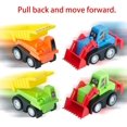 thumbnail image 5 of JoyX 12 Pcs Filled Easter Eggs with Toy Cars, 3.2” Bright Colorful Easter Eggs Prefilled with Pull Back Construction Vehicles and Race Cars, 5 of 6