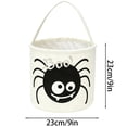 thumbnail image 5 of Halloween Fabric Storage Basket Pumpkin Candy Holder Yellow A 1pc, 5 of 8
