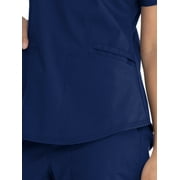 Scrubstar Women's Core Essentials Stretch V-Neck Scrub Top WM01T893