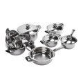 thumbnail image 4 of Stainless Steel Pots Pans, Stainless Steel Stockpot Set Soup Pot  for Household, 4 of 7