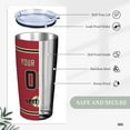 thumbnail image 6 of Arizona Cup Insulated Tumbler with Straw Custom Any Name & Number 20 oz Gifts for Men Women, 6 of 7