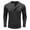 Dark Gray, variant on Huuilaibazoo Men's Henley T-Shirt Long Sleeve Casual Lightweight Pullover Shirts Soft Stretch Basic Tees Fall Tops