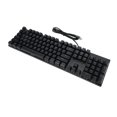 thumbnail image 3 of Teclado retroiluminado LED, teclado mecánico de 104 teclas Teclas de teclado con cable Teclado retroiluminado LED impulsado por el rendimiento, 3 of 8