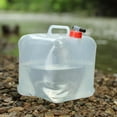 thumbnail image 1 of Cantimplora DYNWAVEMX plegable para Contenedor de agua bolsa de agua plegable de gran capacidad Contenedor de bebidas de campamento, 1 of 8