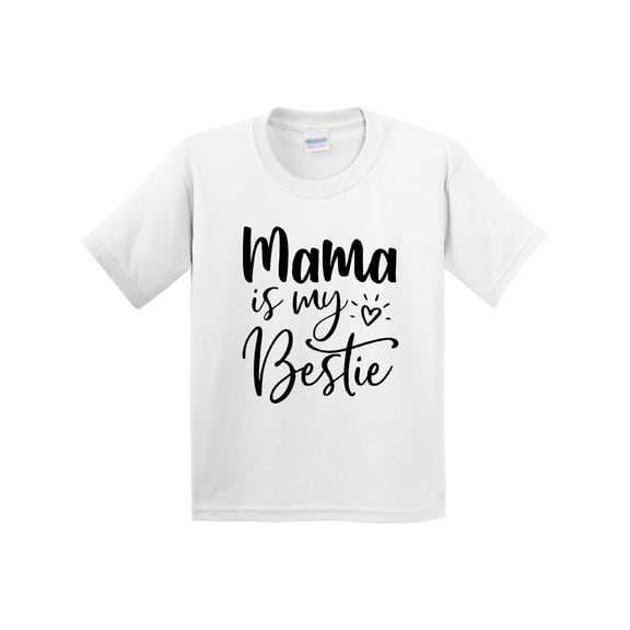 Inktastic Mama is My Bestie Youth T-Shirt