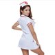 thumbnail image 5 of Conjunto de lencería Conjunto de de enfermera Disfraz de uniforme de enfermera traviesa Hugtrwg para mujer Blanco T L, 5 of 5