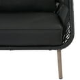 thumbnail image 6 of Better Homes & Gardens Tarren Wicker Outdoor Accent Chair with Cushions, Black, 6 of 8
