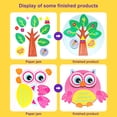 thumbnail image 2 of Paper Plate Art Kit Cartoon DIY Funny Educational Paper Plate Craft Kit for Kids, 2 of 6