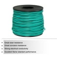 thumbnail image 3 of Cable de Silicona 24AWG Unique Bargains Verde Carrete 75m Eléctrico Estañado Cobre Alta-Temperatura, 3 of 7