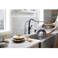thumbnail image 6 of Kohler Alma 1.5 GPM Kitchen Faucet with Pull Down Sprayer & Soap Dispenser, Matte Black, 6 of 9