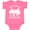 Hot Pink, variant on Inktastic I'd Rather Be Camping Boys or Girls Baby Bodysuit