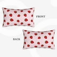 thumbnail image 4 of Kdxio Cotton Pillow Cases Pillowcases,Soft and Breathable Bedroom Pillow Cases-Strawberry, 4 of 8