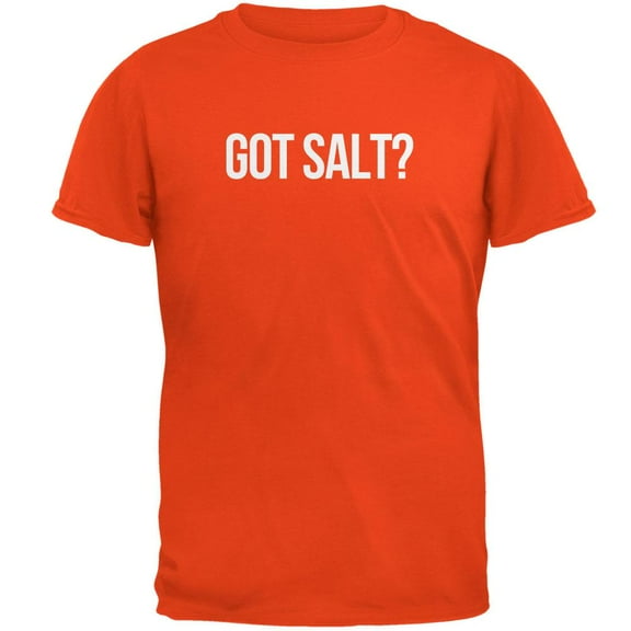 cinco de mayo - got salt? orange adult t-shirt