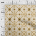 thumbnail image 2 of oneOone Polyester Spandex Brown Fabric Geometric Craft Projects Decor Fabric Printed By The Yard 56 Inch Wide, 2 of 4