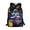 Astronaut Drummer Print, variant on Horses at Sunset Rich Texture Backpack for Travel School, Large Capacity Durable School Backpack High Quality School Bookbag