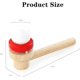 thumbnail image 2 of 1 Pack Breathing Exerciser Durable Blowing Ball Breathing Exercise Tool Lung Exerciser Kids Learning Lung Capacity Training Equipment, Clear Mucus Nat, 2 of 5