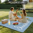thumbnail image 4 of Light Blue Sunshine Sunflower Outdoor Rug for Patio/Deck/Porch, Non-Slip Large Area Rug 3 x 5 Ft, Pastoral Bees Farmhouse Floral Indoor Outdoor Rugs Washable Area Rugs, Camping Rug Carpet Runner, 4 of 8