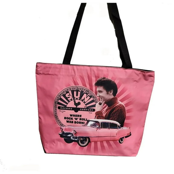 Elvis Presley Sun Records pink tote bag SRE6562