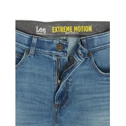 Lee Men's Extreme Motion Bi-Stretch Slim Straight Leg Jean, High King-Destruction Features, 29W x 30L