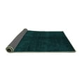 thumbnail image 2 of Ahgly Company Indoor Rectangle Abstract Turquoise Blue Modern Area Rugs, 8' x 12', 2 of 4