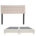 thumbnail image 1 of Box Base Cama King Size + Cabecera Bilbao Beige Dicasa Bilbao Dolum, 1 of 8
