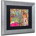 thumbnail image 2 of Trademark Fine Art "On The Edge Of Sleep" Canvas Art by Josh Byer, Black Matte, Silver Frame, 2 of 4