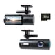 thumbnail image 3 of 1.97in Dash Cam WiFi 1080P FHD Car Driving Recorder Front and Rear Car Cameras Infrared Night Vision/170 Wide Angle/Loop Recording with 32G Card Clearance Items, 3 of 9