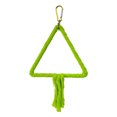 thumbnail image 2 of CBFFDC Pet Sewing Parrot Sewing Toy Bite Resistant Rope for Cockatiels Conures Parakeets Triangle Round Hanging Perch Pet Supplies, 2 of 6