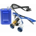 thumbnail image 4 of NSKI 3.5X Loupes Magnifying Glasses + 5W Lamp Belt Clip Type with Filter Aluminum Box (Blue), 4 of 16
