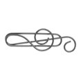 thumbnail image 4 of Clips de Marque-Page en Forme de Notes, Clips de Papier de Musique Portables en Fil Enduit de Plastique Antidérapant pour la Classification des Documents, 4 of 7