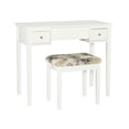 thumbnail image 4 of Riverbay Furniture Ensemble avec Banc Blanc en Blanc, 4 of 10