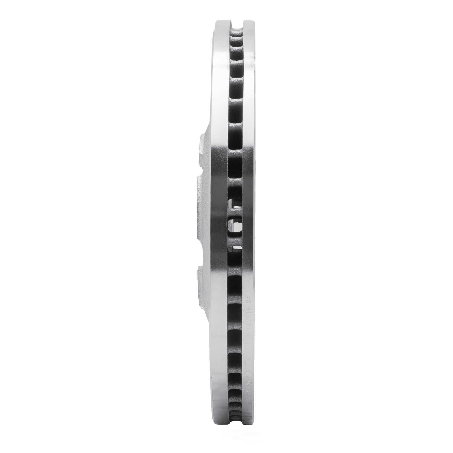 Dynamic Friction Company 631-48057L DFC Brake Rotor - Drilled And Slotted - Silver