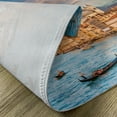 thumbnail image 5 of Ambesonne Venice Place Mats Set of 4, Canal Grande Italy Image, Standard Size, Sky Blue Champagne, 5 of 6