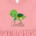 thumbnail image 4 of Inktastic Little Turtle Girls Baby Dress, 4 of 5