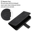 thumbnail image 2 of Leather Magnetic Closure Case with Flip Wallet Stand Function Cover for, 2 of 5
